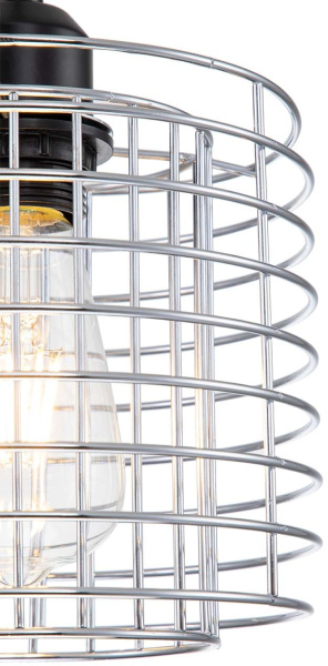 картинка Подвесной светильник Grid 10190/1S E27*40W Chrome от магазина BTSvet