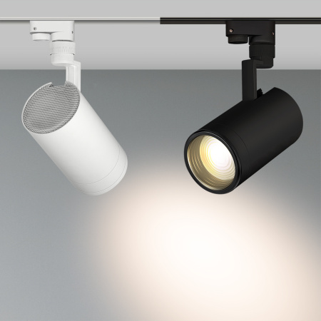 картинка Трековый светильник светодиодный LGD-ZEUS-2TR-R100-30W Day4000 (WH, 20-60 deg) (Arlight, IP20 Металл, 3 года) 025934 от магазина BTSvet