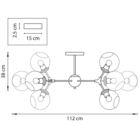 картинка Потолочная люстра Beta 785086 от магазина BTSvet