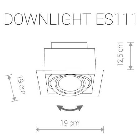 картинка Встраиваемый светильник Downlight 9575 от магазина BTSvet