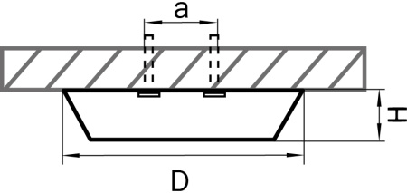 картинка Светильник накладной со встроенными светодиодами Lightstar Urbano 216932 от магазина BTSvet