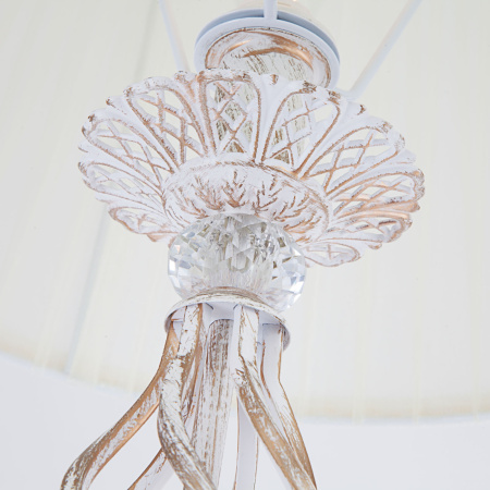 картинка Торшер 01003/1 белый с золотом от магазина BTSvet