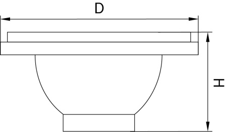 картинка Лампочка светодиодная полусфера AR111 12W 4200-4500K 932104 от магазина BTSvet