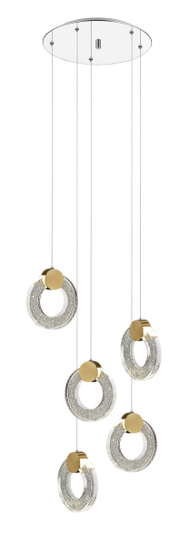 Подвесной светильник хрустальный светодиодный 1080-LED20PL