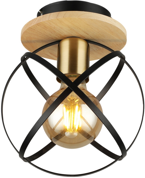 Потолочный светильник Imex GEOS MD.4786-1-P BK