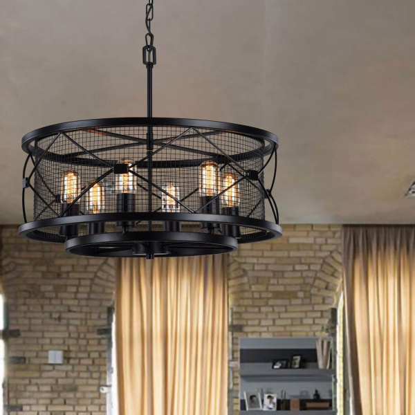 картинка Подвесная люстра Mesh 1783-6P от магазина BTSvet