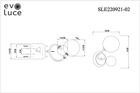 картинка Бра настенное Formae SLE220921-02 от магазина BTSvet