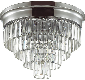 Люстра потолочная Zaha 5258/5C хром E14 5*40W
