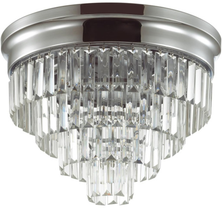 Люстра потолочная Zaha 5258/5C хром E14 5*40W