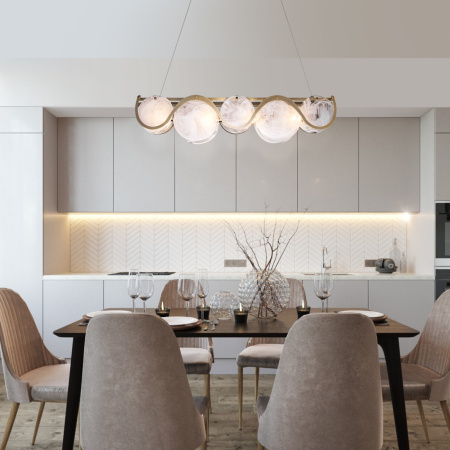 картинка Подвесная люстра с управлением смартфоном Galicia 354/4 от магазина BTSvet