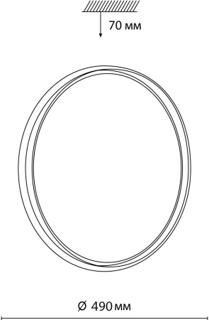 картинка Настенно-потолочный светильник Savi 7631/EL от магазина BTSvet