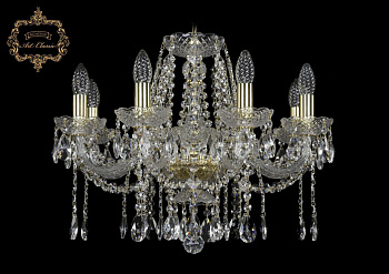 Хрустальная подвесная люстра 11.12.8.195.Gd.Sp