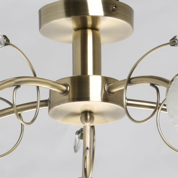 картинка Потолочная люстра на штанге Флора 670011005 от магазина BTSvet