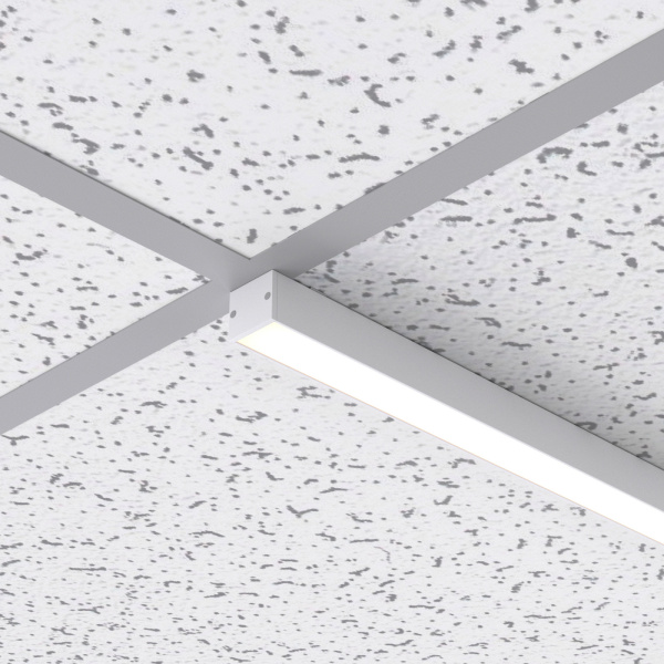 картинка Потолочный светильник LED прямоугольный SNAP-STARLINE-FLAT-S600-13W Warm3000 (WH, 120 deg, 48V) (Arlight, IP40 Металл, 3 года) 031569 от магазина BTSvet