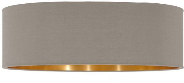 Абажур серо-коричневый, золотой Pasteri 68323