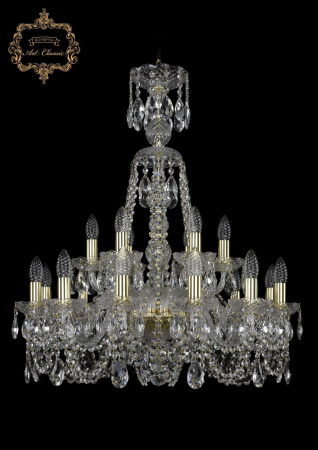 Хрустальная подвесная люстра 11.11.12+6.240.XL-79.Gd.Sp