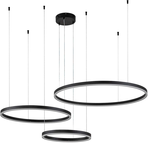картинка Подвесной светильник Galass V000032L (14001/3P Black) от магазина BTSvet