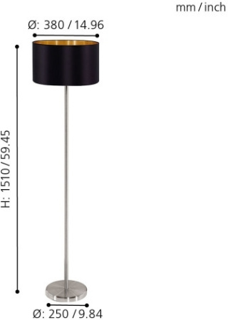 картинка Торшер Maserlo 95169 от магазина BTSvet