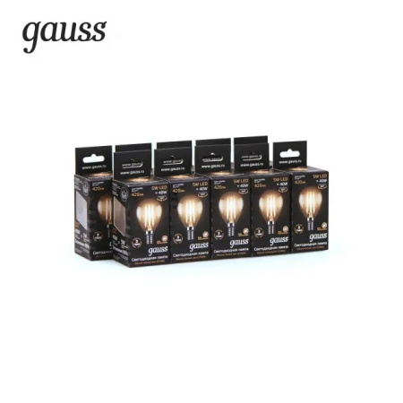 картинка Лампочка LED Filament Globe E14 5W 2700K 1/10/50 105801105 от магазина BTSvet