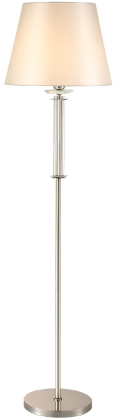 Торшер NICOLAS PT1 NICKEL/WHITE