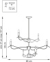 картинка Подвесная люстра Ragno 733263 от магазина BTSvet