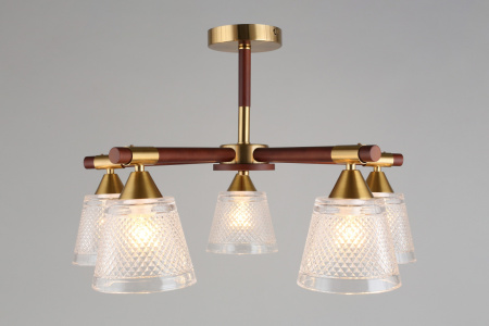 картинка Люстра потолочная на штанге Catania OML-67607-05 от магазина BTSvet