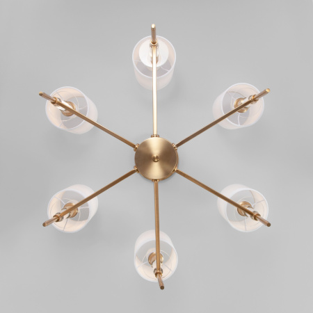 картинка Потолочная люстра Brielle 60132/6 латунь от магазина BTSvet