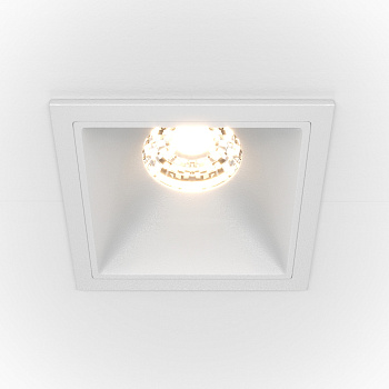 Встраиваемый светильник Alfa LED DL043-01-10W3K-SQ-W