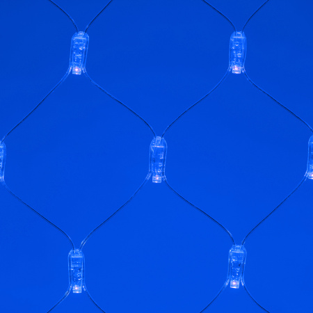 картинка Светодиодная гирлянда ARD-NETLIGHT-CLASSIC-2000x1500-CLEAR-288LED Blue (230V, 18W) (Ardecoled, IP65) 024681 от магазина BTSvet