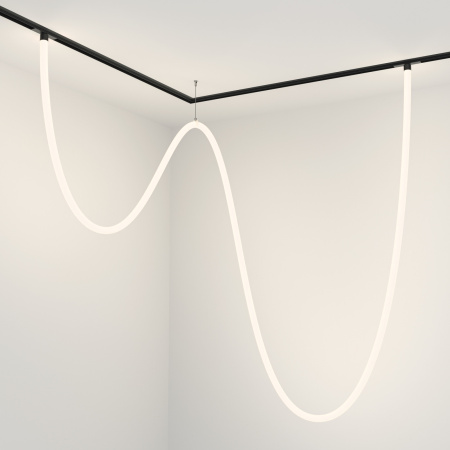 картинка Трековый подвесной светильник 48V Tau TR101-2-100W4K-B от магазина BTSvet