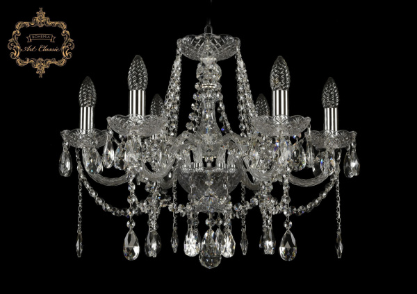 Хрустальная подвесная люстра 11.12.6.195.Cr.Sp