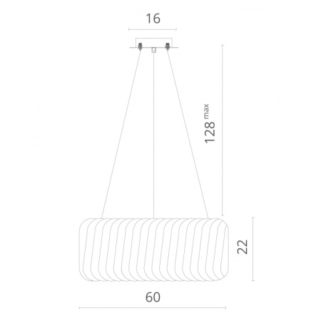 картинка Подвесная люстра Megan 7568/18 LM-9 от магазина BTSvet