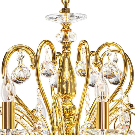 картинка Хрустальная подвесная люстра Elegante 708082 от магазина BTSvet