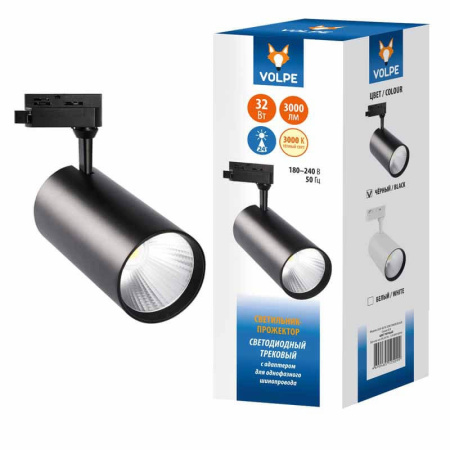 картинка Трековый светильник светодиодный ULB-Q276 32W/3000К BLACK от магазина BTSvet