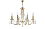 картинка Подвесная люстра VICTORIA SP8 GOLD/AMBER от магазина BTSvet