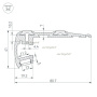 картинка Профиль STEP-2000 BLACK (Arlight, Алюминий) 018507 от магазина BTSvet
