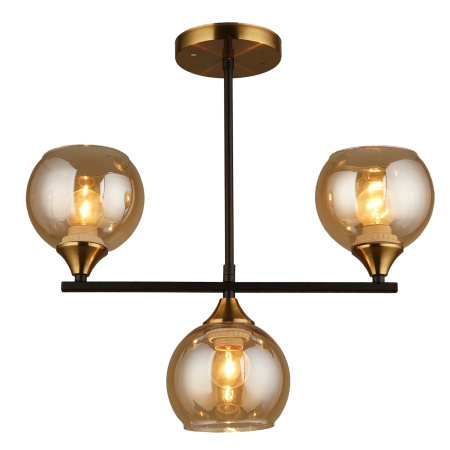 Потолочная люстра MD.1234-3-S BK+CP