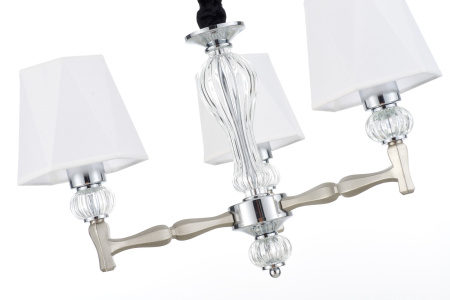 картинка Подвесная люстра 672/3S Nickel от магазина BTSvet