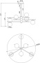картинка Потолочная люстра Nostalgia MOD048PL-06G от магазина BTSvet