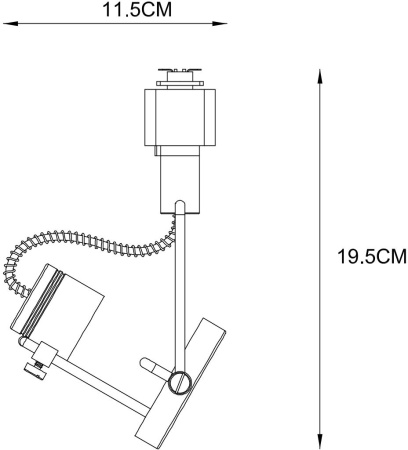 картинка Трековый светильник A4300PL-1BK от магазина BTSvet