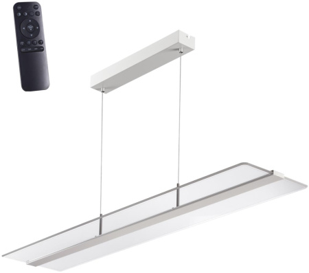 Светильник подвесной диммируемый со сменой цв.температуры, пульт ДУ (2.4G) в комплекте LED 50W ITER 358991 OVER