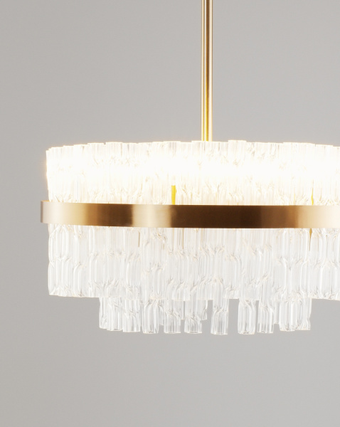 картинка Потолочная люстра на штанге Crumbly V10260-PL от магазина BTSvet