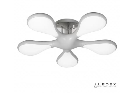 картинка Потолочная люстра светодиодная диммируемая с пультом Lit FS-YYWF-006 80W WH от магазина BTSvet