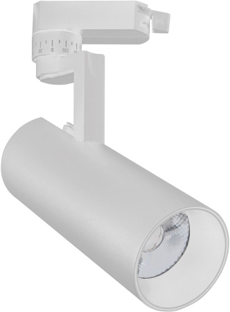 Трековый светильник светодиодный 20029 20029TRA/02 LED 30W 4200K белый матовый