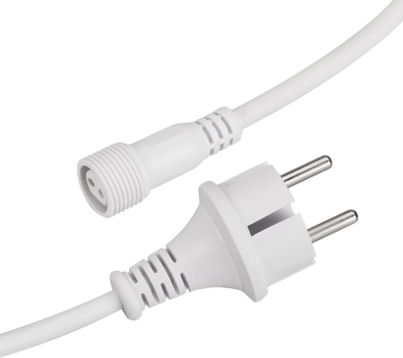 Шнур питания ARD-CLASSIC-ICEFALL-1.5M White (230V) (Ardecoled, Закрытый) 026106