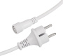 картинка Шнур питания ARD-CLASSIC-ICEFALL-1.5M White (230V) (Ardecoled, Закрытый) 026106 от магазина BTSvet