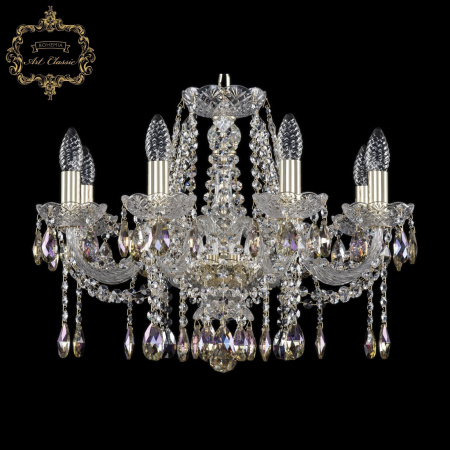Хрустальная подвесная люстра 11.12.8.195.Gd.Sp.K801