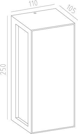 картинка Настенный уличный светильник Beret 7928 от магазина BTSvet