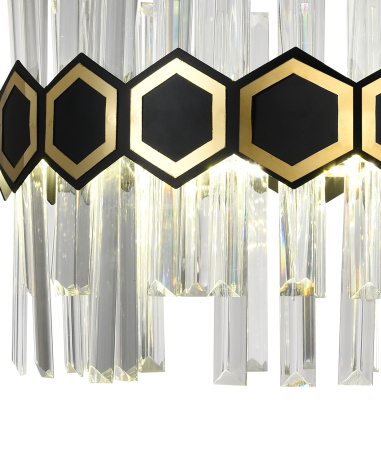 картинка Подвесная люстра светодиодная хрустальная LED LAMPS 81320 от магазина BTSvet