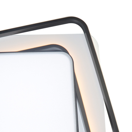 картинка Потолочная люстра светодиодная с пультом и возможностью управления смартфоном, регулировка яркости и цветовой температуры, ночной режим и таймер 81038/4C от магазина BTSvet